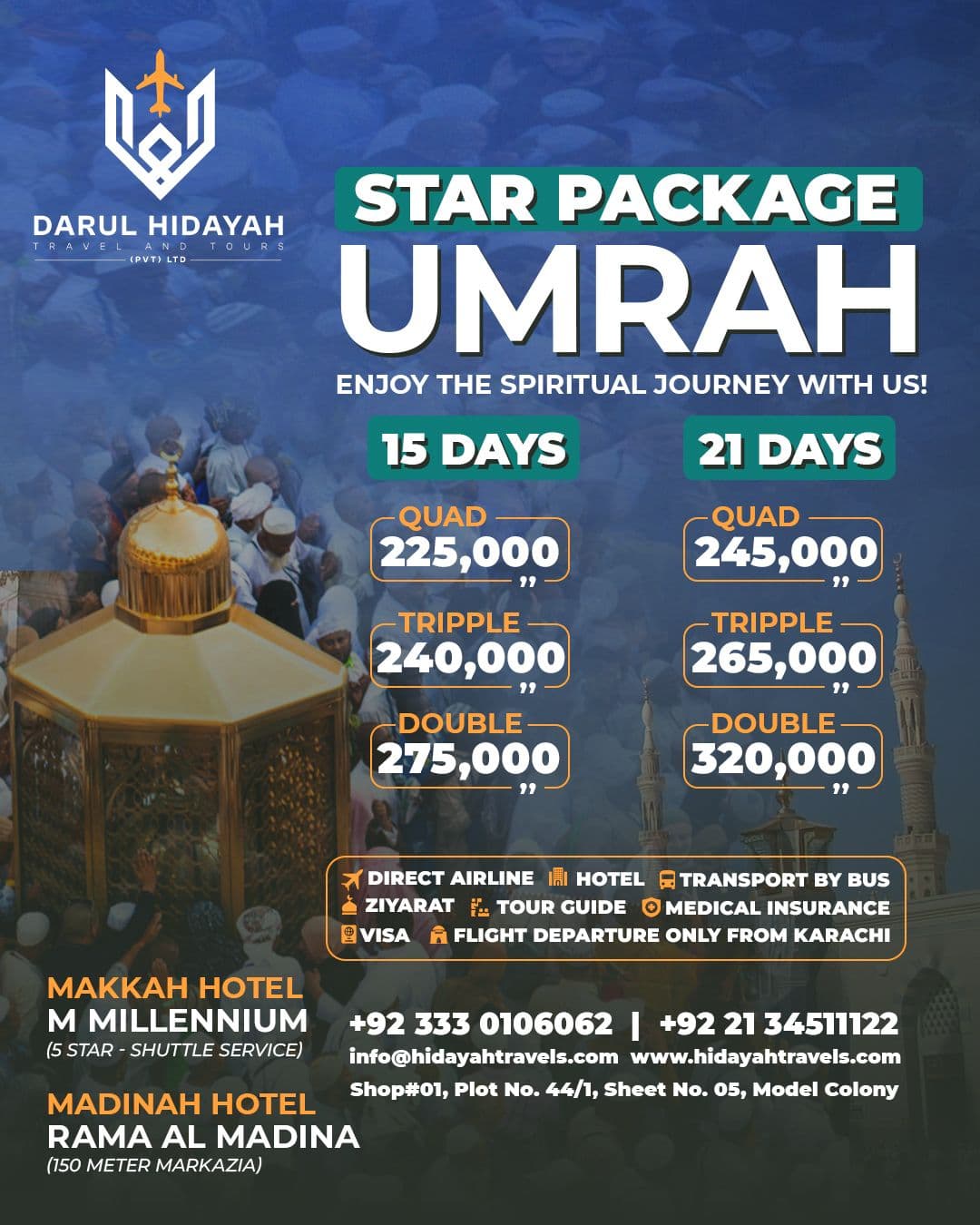 Darul Hidayah Travels work