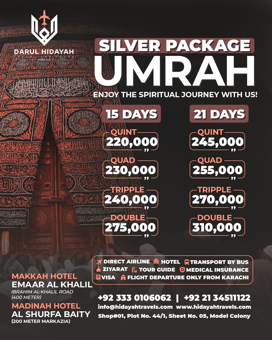 Darul Hidayah Travels work