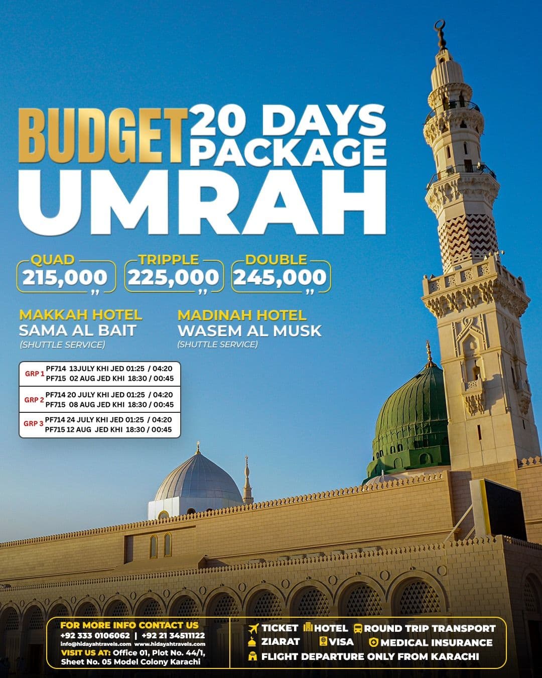 Darul Hidayah Travels work