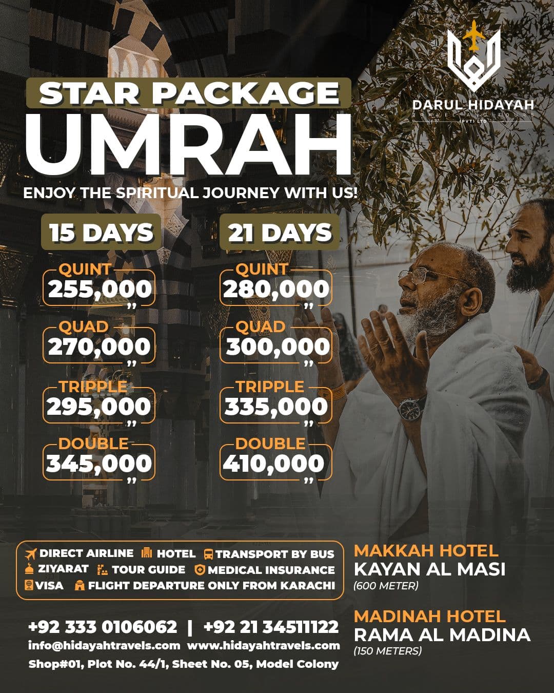 Darul Hidayah Travels work