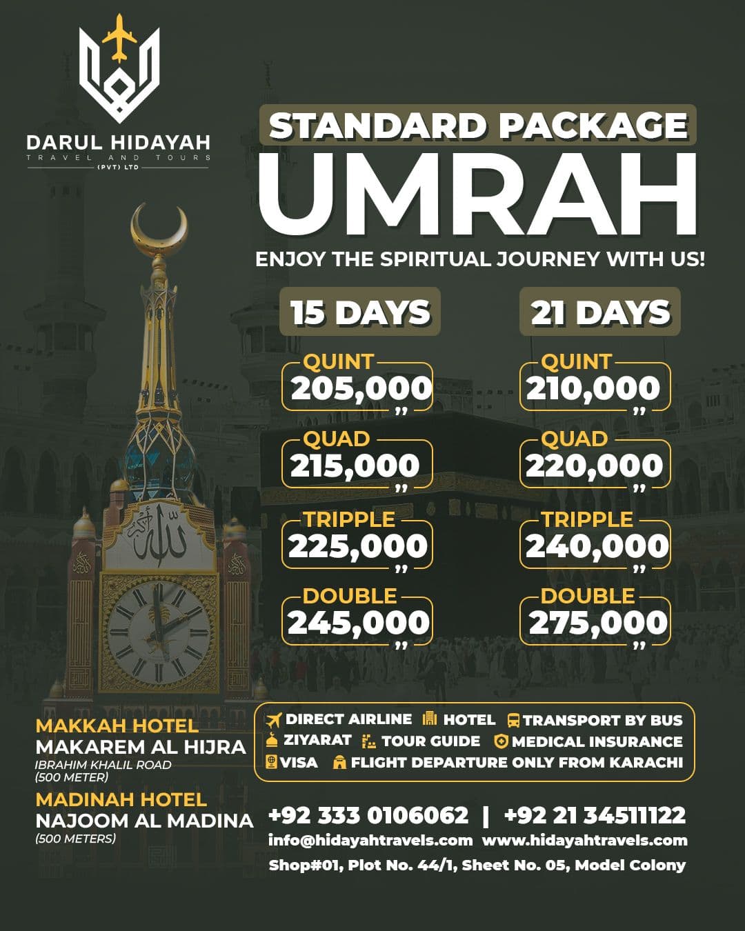 Darul Hidayah Travels work