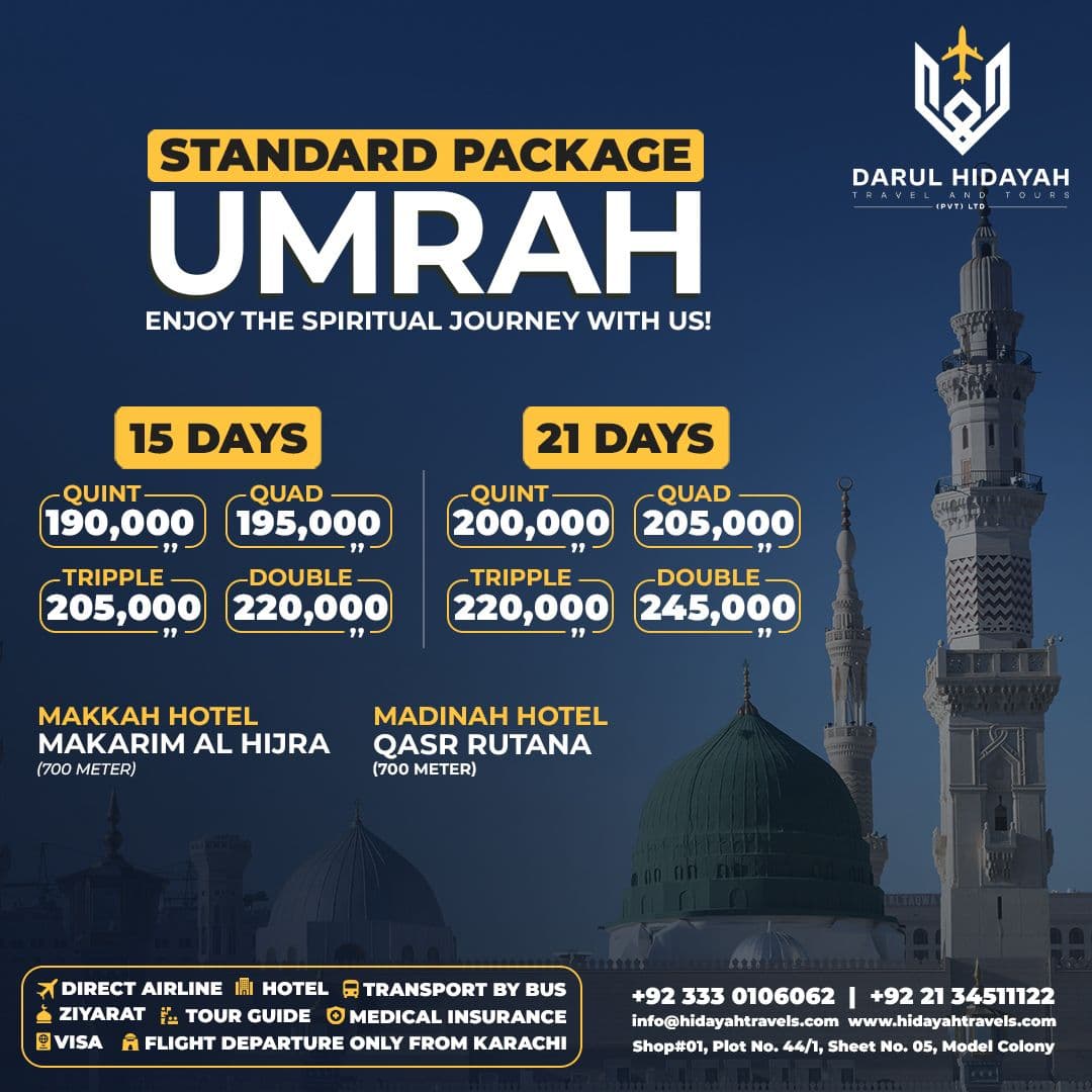 Darul Hidayah Travels work