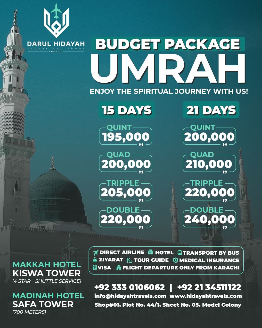 Darul Hidayah Travels work