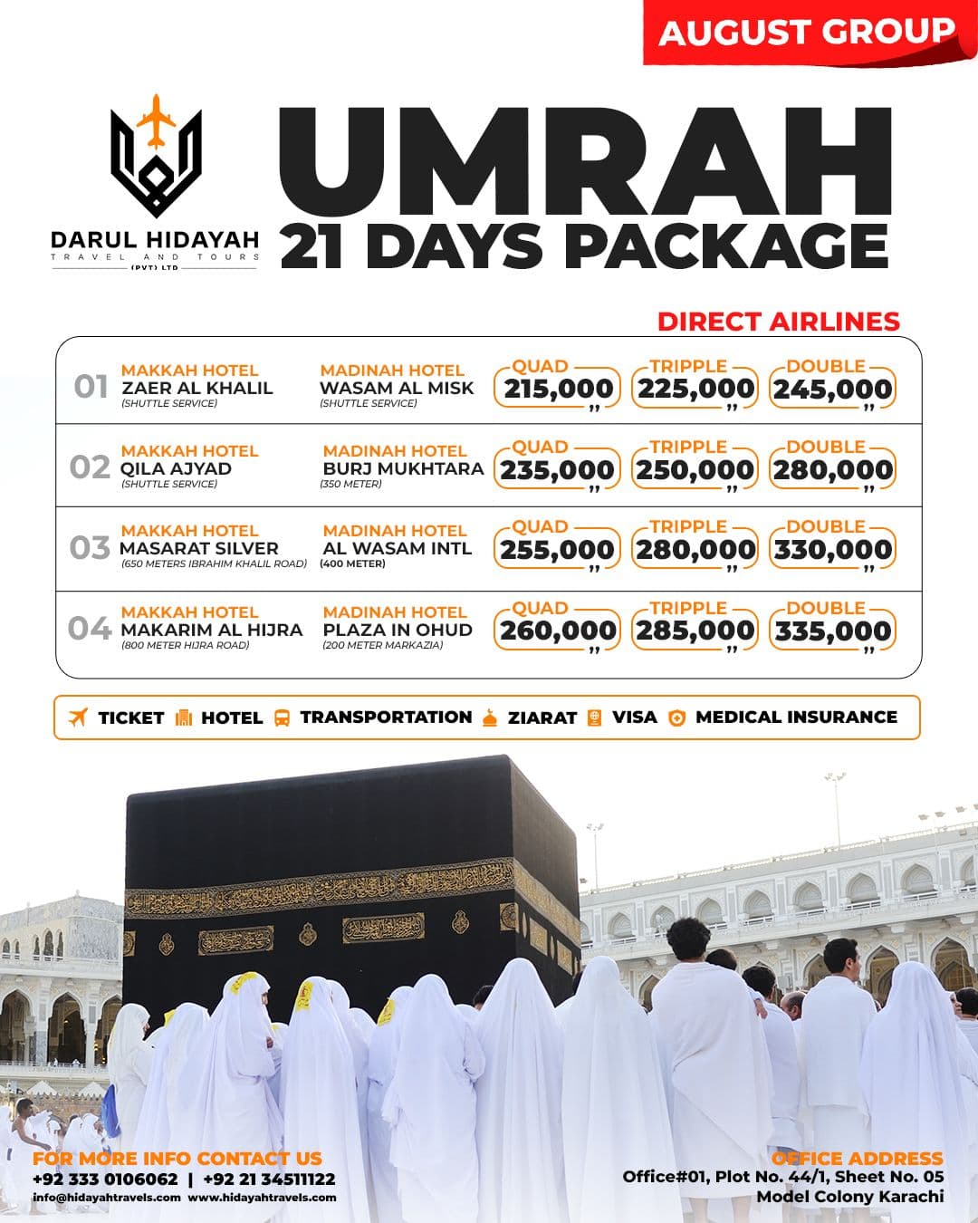 Darul Hidayah Travels work
