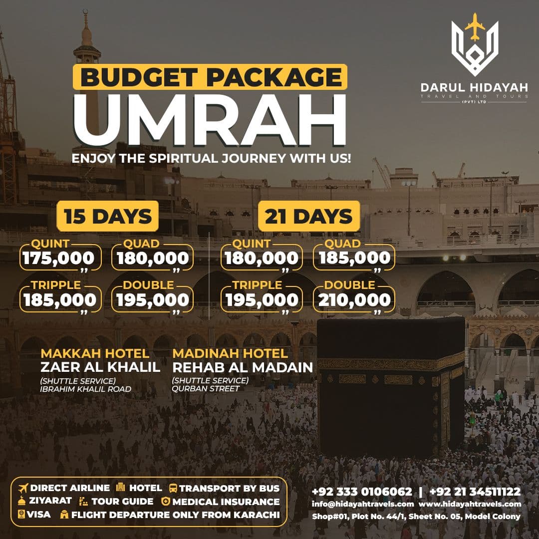 Darul Hidayah Travels work