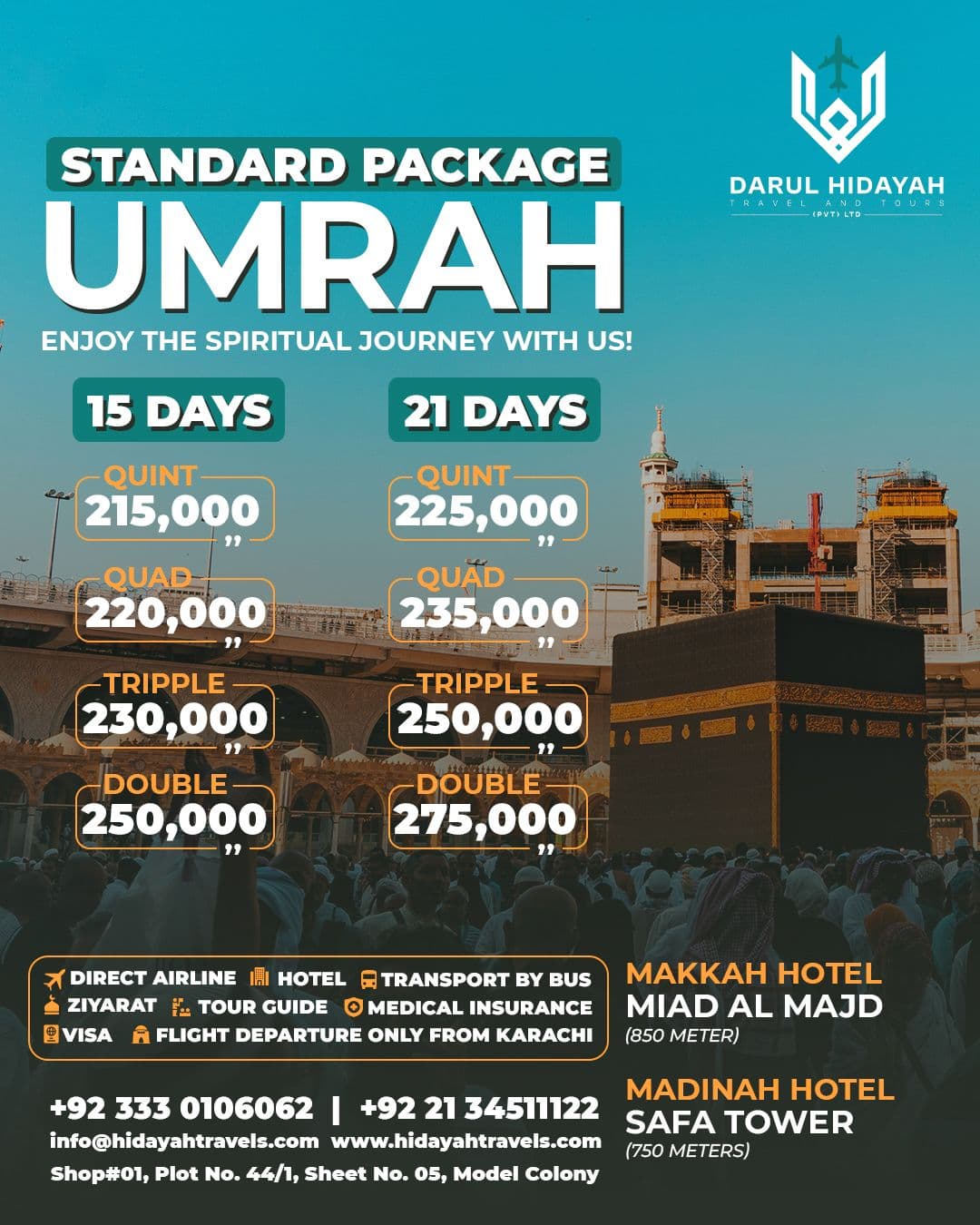 Darul Hidayah Travels work