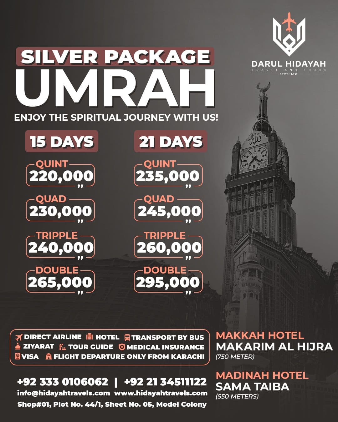 Darul Hidayah Travels work