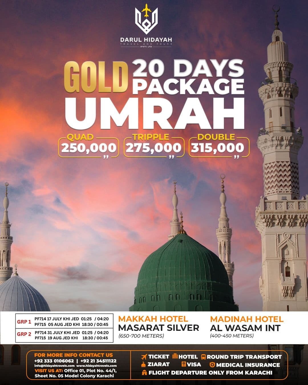 Darul Hidayah Travels work